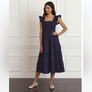 Hill House Ellie Nap Dress Navy Blue SM